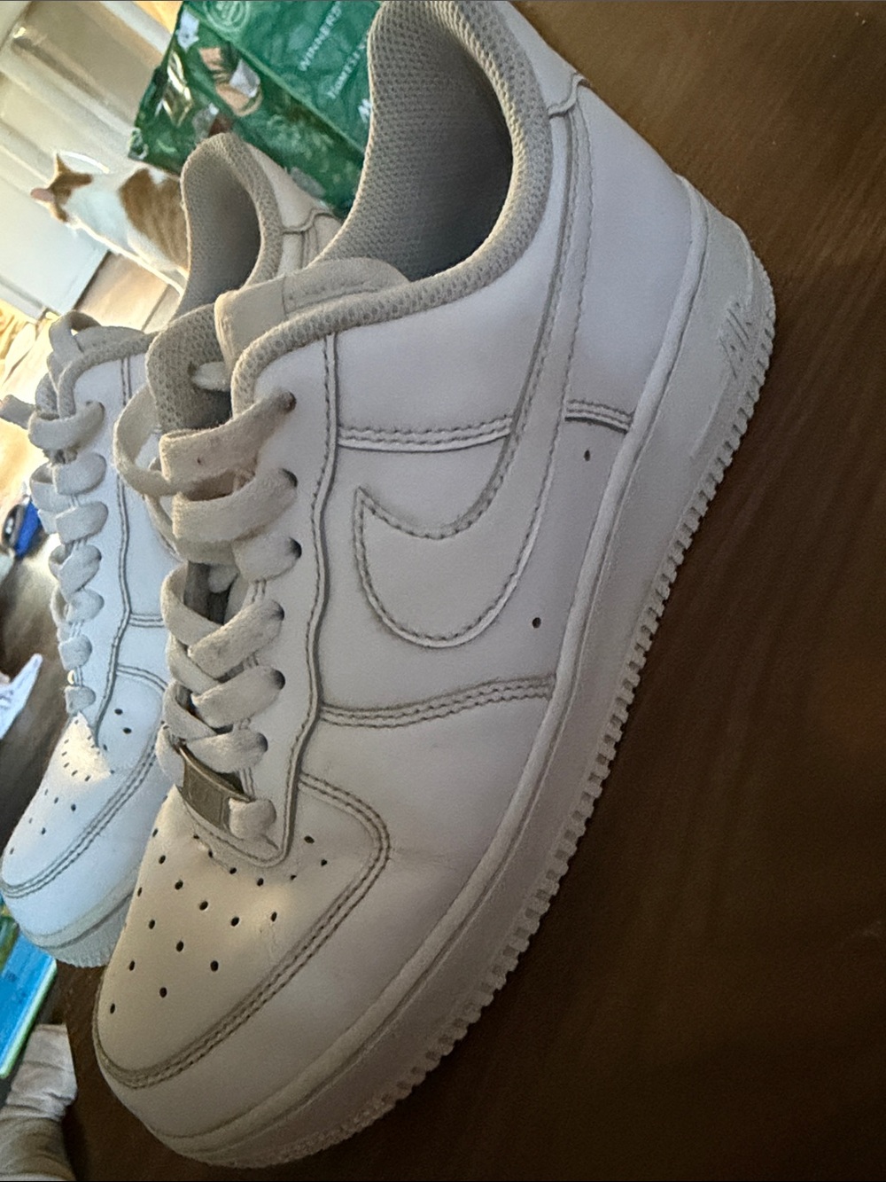 Nike White Men’s Low-Top Sneakers
